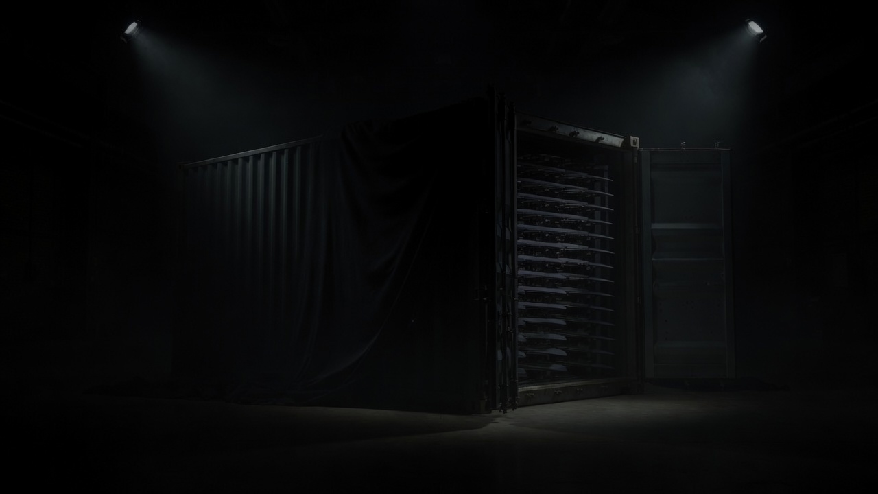Containerized autonomous launch system, concealed under shroud